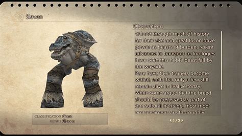 Final Fantasy XII Bestiary Index .